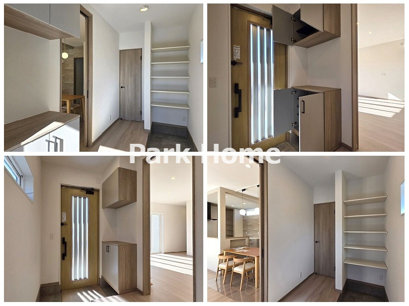 香美市土佐山田町-C号地-新築戸建ての玄関