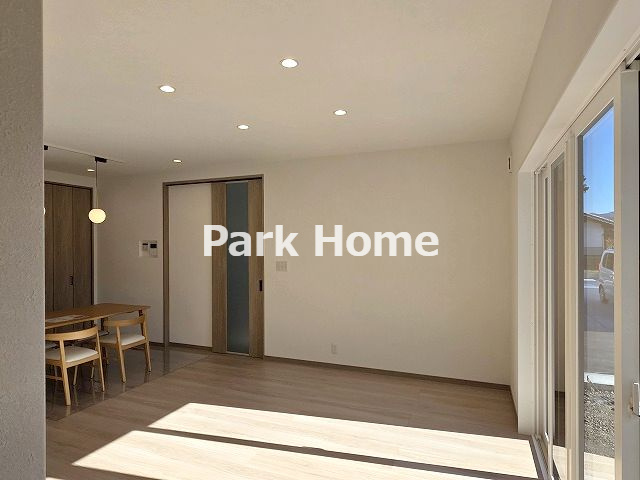 香美市土佐山田町-C号地-新築戸建ての居間・リビング|１F：16.6LDK