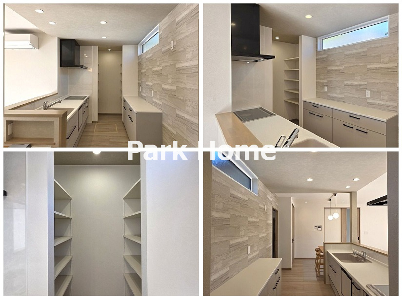 香美市土佐山田町-C号地-新築戸建てのキッチン