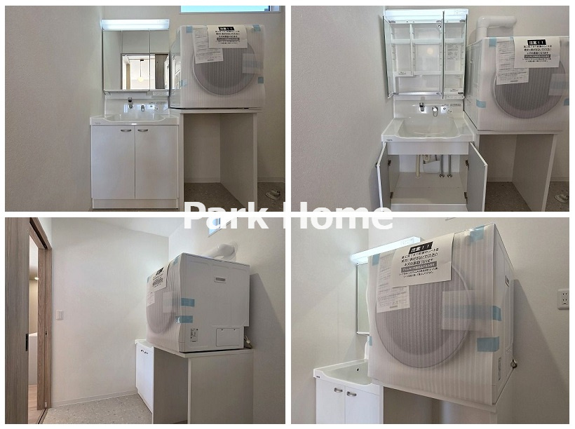 香美市土佐山田町-C号地-新築戸建ての脱衣所