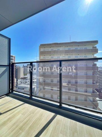 メイクス矢場町のバルコニー