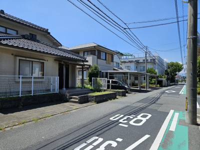 【前面道路含む現地写真】 | 鳥取市東町３丁目中古戸建て
