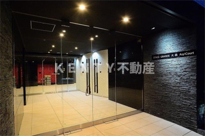 【エントランス】 | ステージグランデ大森アジールコート | ゆとりのあるエントランスです