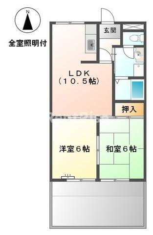 フローレンスシバの間取り|間取図