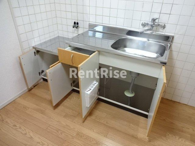 フローレンスシバのキッチン|キッチン収納(イメージ)