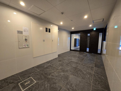 【エントランス】 | エスグランデ中崎町 | ゆとりのあるエントランスです