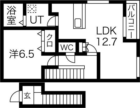 【間取り】 | フォレストメゾン高嶋