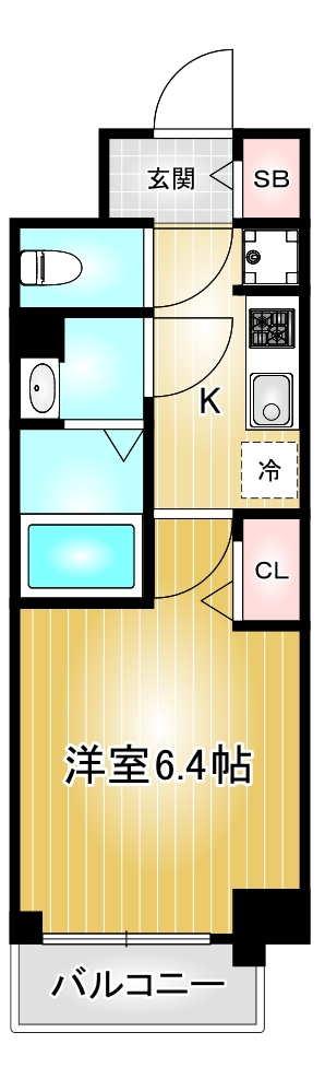 メイクス名駅南Ⅱ|名古屋市の賃貸ならMy賃貸の間取り|メイクス名駅南Ⅱ