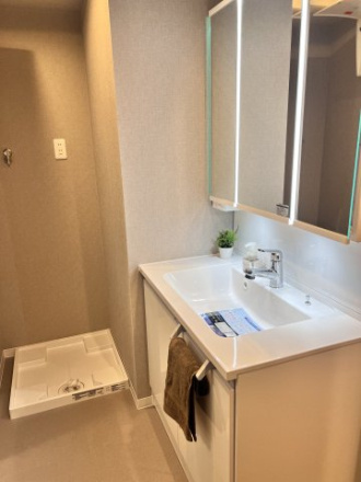 クレスト南浦和の独立洗面台