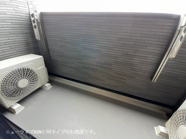 ブライトン　Ａのバルコニー