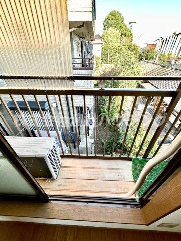 テラスパーク吹田のバルコニー