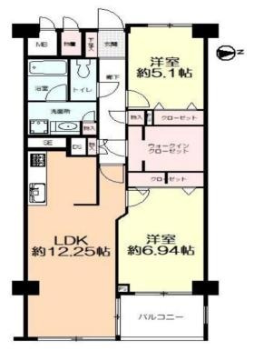 ホワイティ薬院の間取り|間取り図