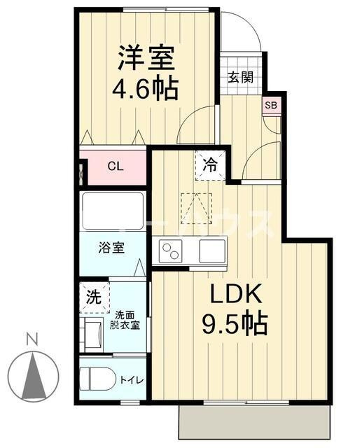 アヴァンスの間取り