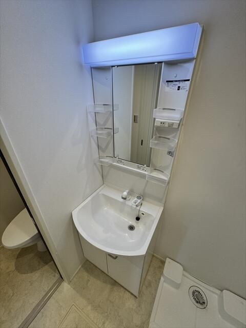 アヴァンスの洗面所