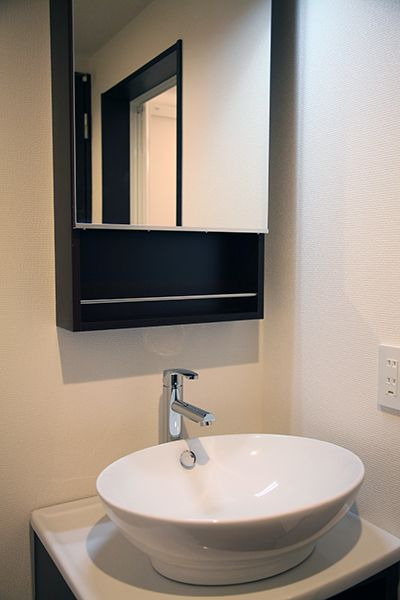 Ampio千早南の洗面所