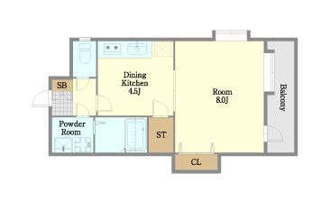 ルロシャンテールの間取り