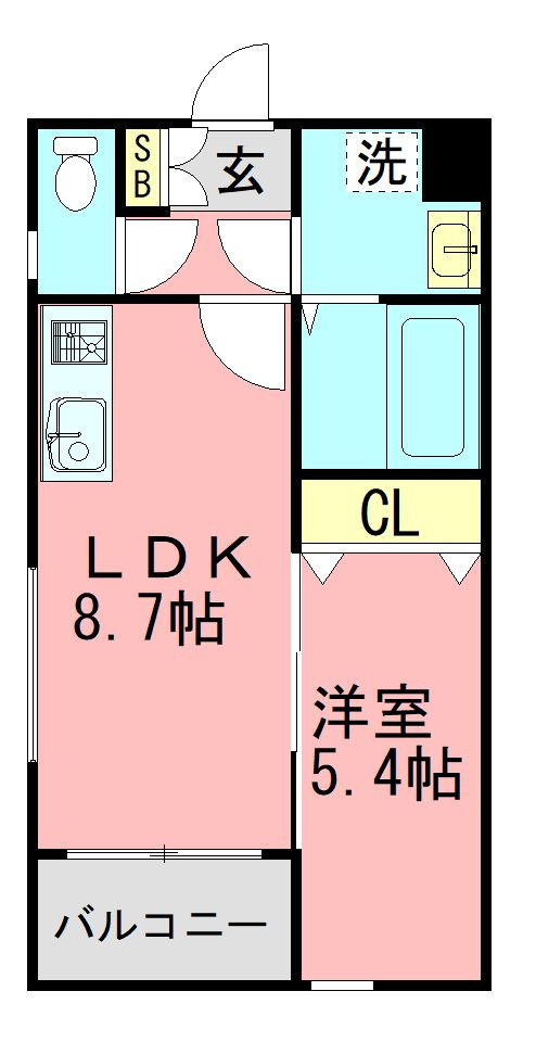 Maison du Lotusメゾン ド ロータスの間取り