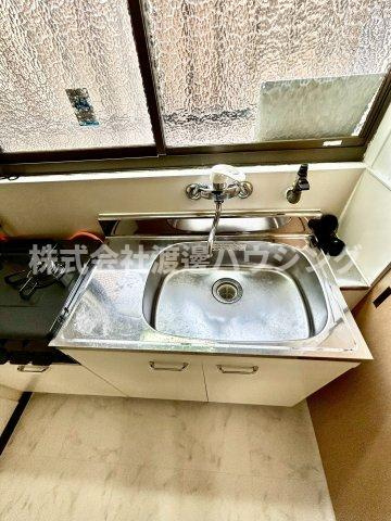 木川西3丁目テラスハウスの設備|シングルレバー