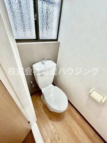 木川西3丁目テラスハウスのトイレ
