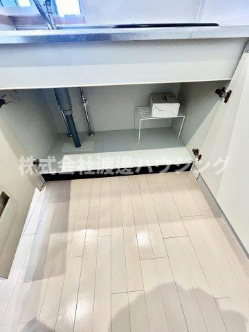 ウィスタリア三国のキッチン|キッチン下収納