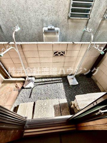 柱本６丁目テラスハウスの庭