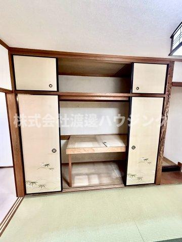 柱本６丁目テラスハウスの収納