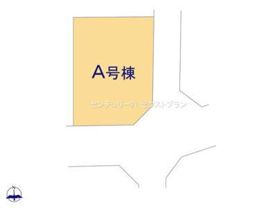 【区画図】 | 前橋市南町2丁目 A号棟 | 区画図