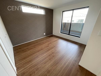 【洋室】 | 前橋市天川大島町B号棟 | ２面採光の明るい洋室です。