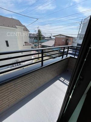 【バルコニー】 | 前橋市天川大島町B号棟 | 独立バルコニーが２ヶ所あります。