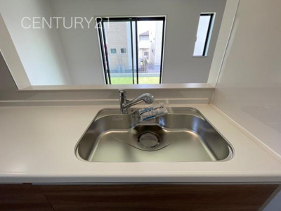 【キッチン】 | 前橋市天川大島町B号棟 | ビルトイン浄水器付きです。