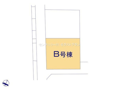 【区画図】 | 前橋市天川大島町B号棟 | 区画図