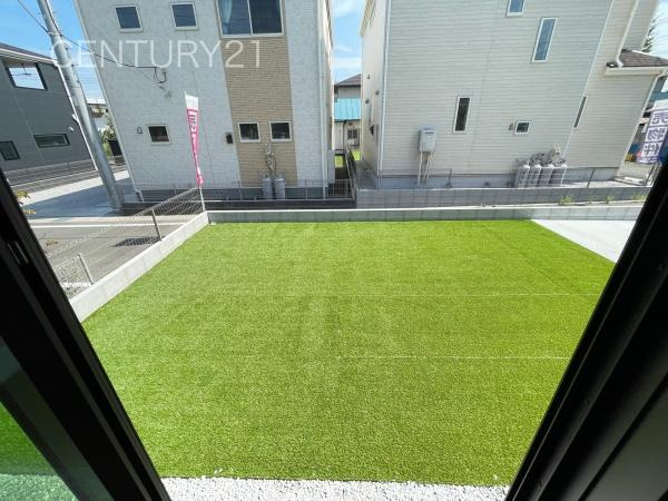 前橋市天川大島町B号棟のその他|リビングからの眺望です。