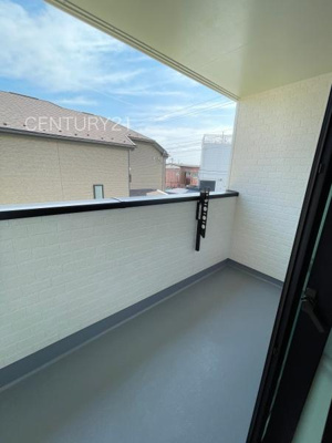 【バルコニー】 | 前橋市天川大島町A号棟 | 天井付きバルコニー