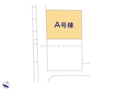 【区画図】 | 前橋市天川大島町A号棟 | 区画図