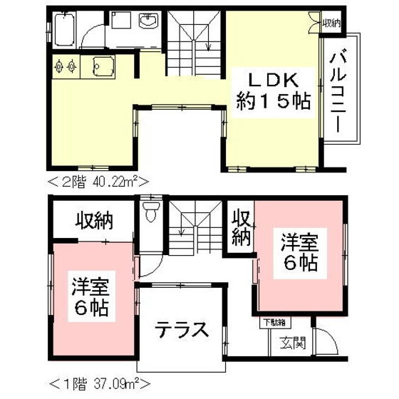フォレスト２３柄山の間取り