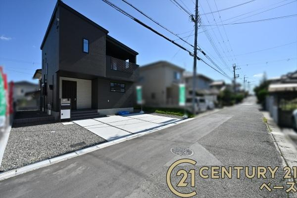 奈良市千代ケ丘１丁目 １号棟 ／新築一戸建の前面道路含む現地写真|■現地撮影写真■お気軽にお問い合わせくださいませ！