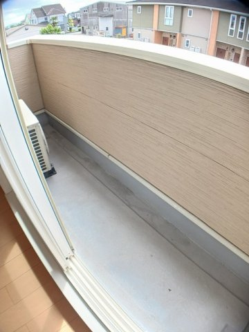 フェリーチェⅡ　Ｃのバルコニー