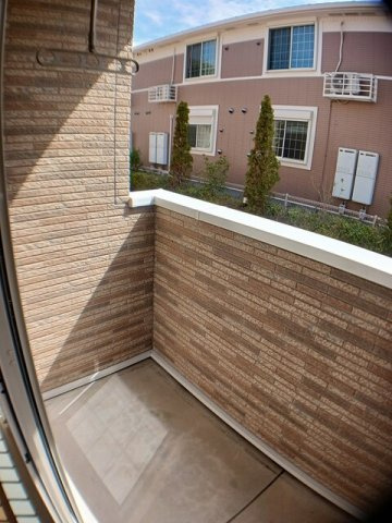 マイクレインⅢのバルコニー