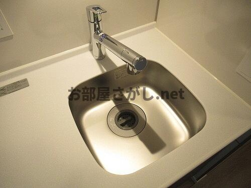 プラウドタワー平井【おとり物件なし】#学生・社会人にオススメ！初期費用分割払いOK！のキッチン|シンク（キッチン）　※新築未入居