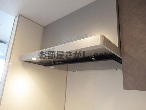 プラウドタワー平井【おとり物件なし】#学生・社会人にオススメ！初期費用分割払いOK！のキッチン|レンジフード換気扇　※新築未入居
