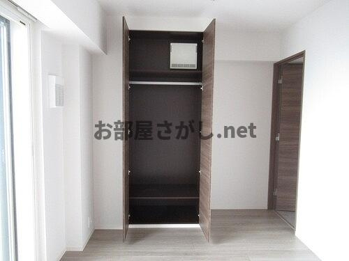 プラウドタワー平井【おとり物件なし】#学生・社会人にオススメ！初期費用分割払いOK！の収納|洋室収納　※新築未入居