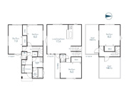 ふじみ野市南台2丁目　未入居一戸建住宅　全2棟　(ふじみ野店)の画像