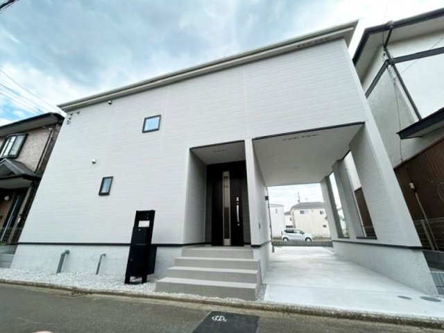【外観】 | 川越市砂新田3丁目　新築一戸建住宅　全1棟　(ふじみ野店) | 耐震等級3の地震に強い家！東武東上線「新河岸」駅徒歩15分の立地です。