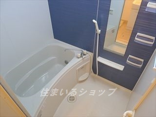 広島市安佐北区可部南１丁目のアパートの浴室|追い焚き・浴室暖房乾燥機あり