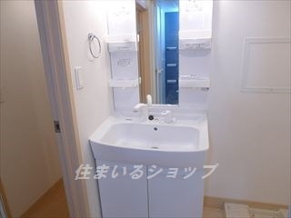 広島市安佐北区可部南１丁目のアパートの洗面所|シャンプードレッサー