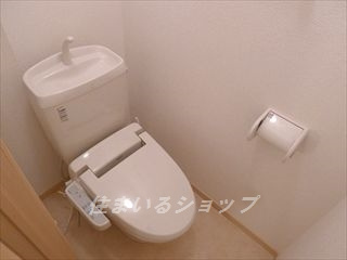 広島市安佐北区可部南１丁目のアパートのトイレ|シャワートイレ