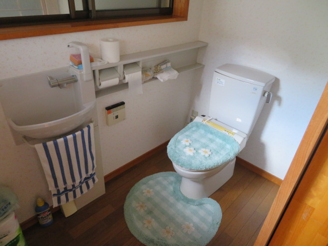 桟敷大嶋邸のトイレ|トイレです