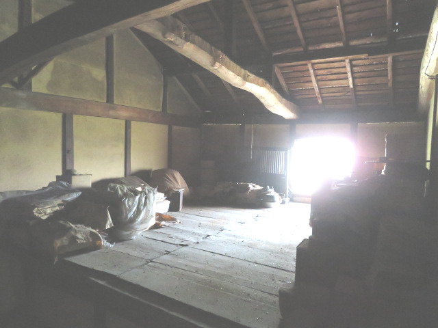 桟敷大嶋邸の収納|屋根裏収納