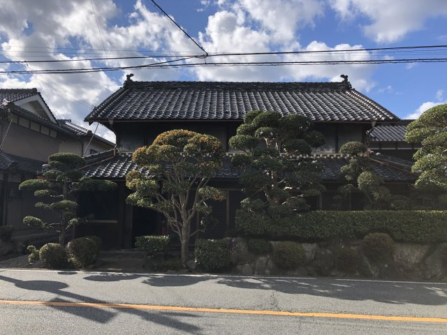 桟敷大嶋邸の外観|母屋