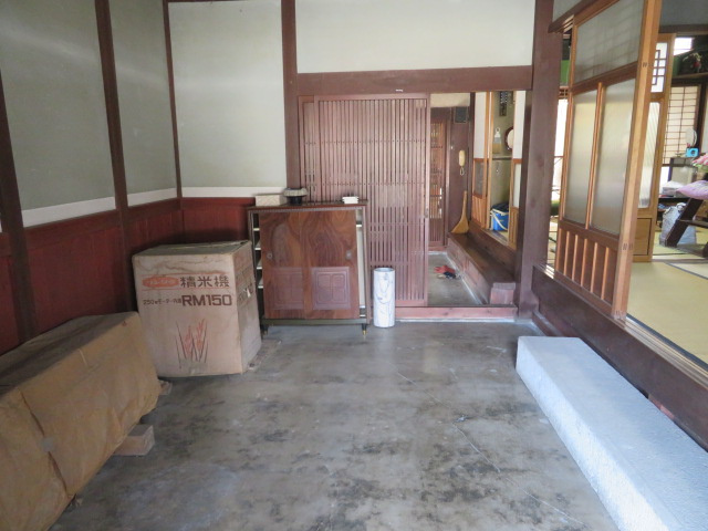 桟敷大嶋邸の玄関|玄関です